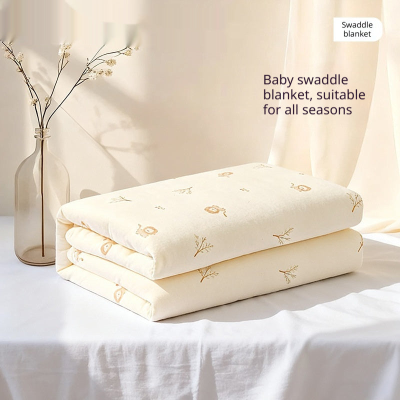 Discover the Comfort of Our Newborn Pure Cotton Swaddle Blanket